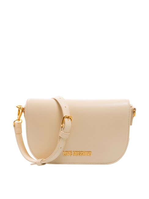 LOVE MOSCHINO JEWEL Borsa media a tracolla avorio - Borse Donna