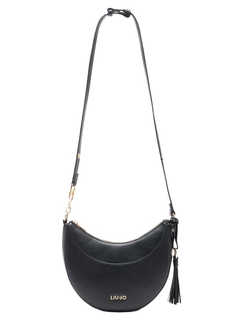 LIUJO CIRRY Borsa a tracolla media con nappina NERO - Borse Donna