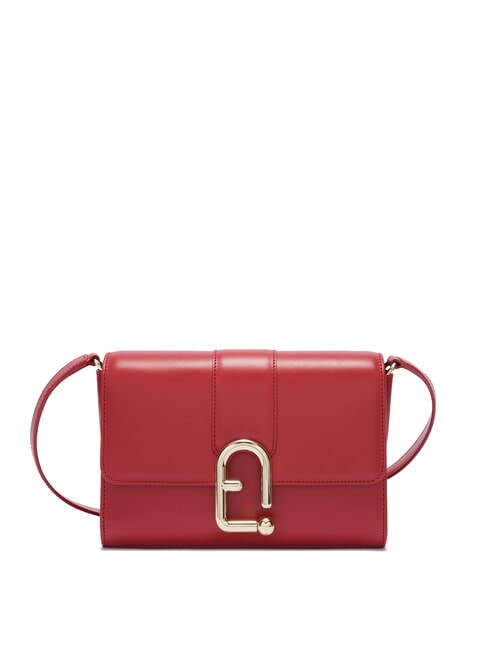 FURLA URBAN Borsa a tracolla piccola in pelle lacca - Borse Donna