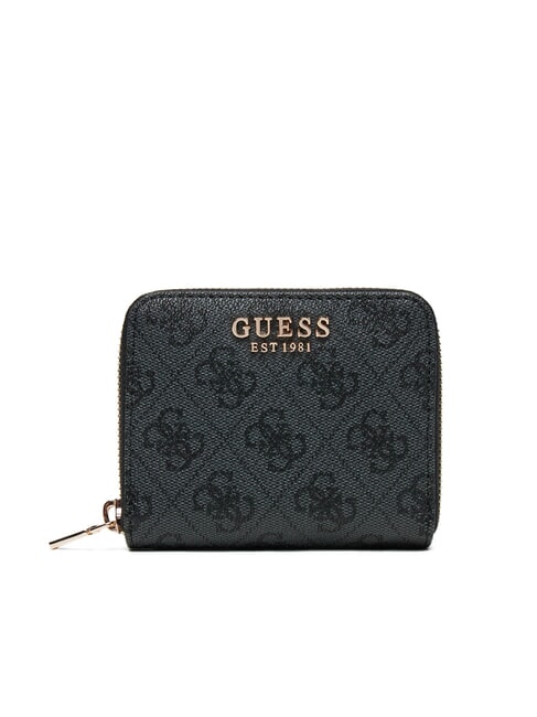 GUESS LAUREL 2 Portafoglio piccolo zip around coal - Portafogli Donna
