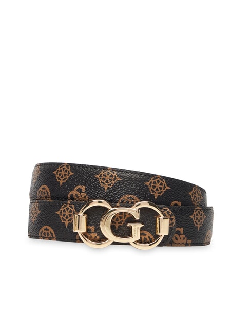 GUESS 4G LOGO PEONY Cintura con fibbia logo mochalog - Cinture