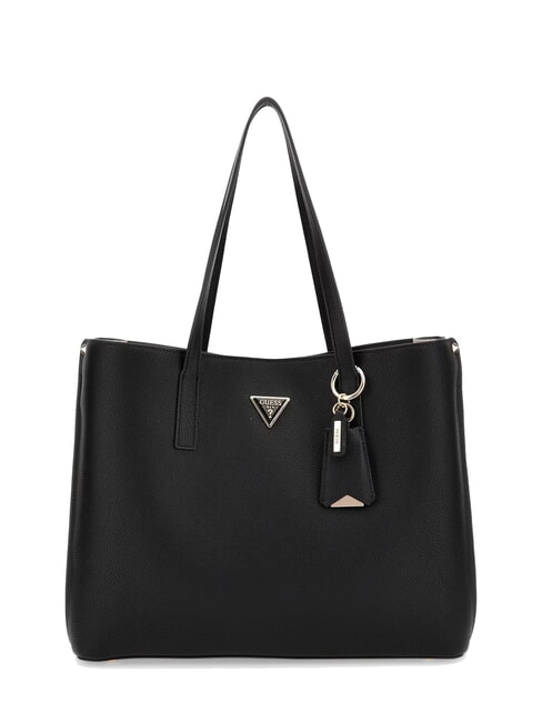 GUESS MERIDIAN 2 Borsa shopping a spalla NERO - Borse Donna