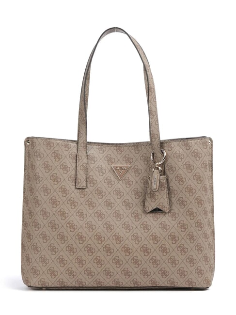 GUESS MERIDIAN 2 Borsa a spalla LATTE LOGO - Borse Donna