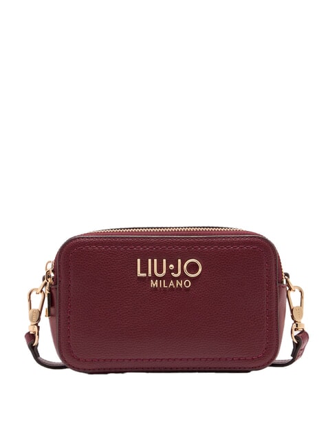 LIUJO RIDHI Borsa camera case piccola 2 zip red wine - Borse Donna