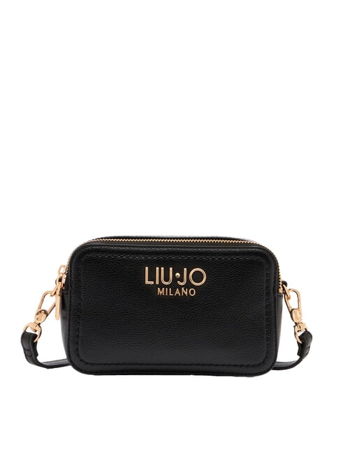 LIUJO RIDHI Borsa camera case piccola 2 zip NERO - Borse Donna