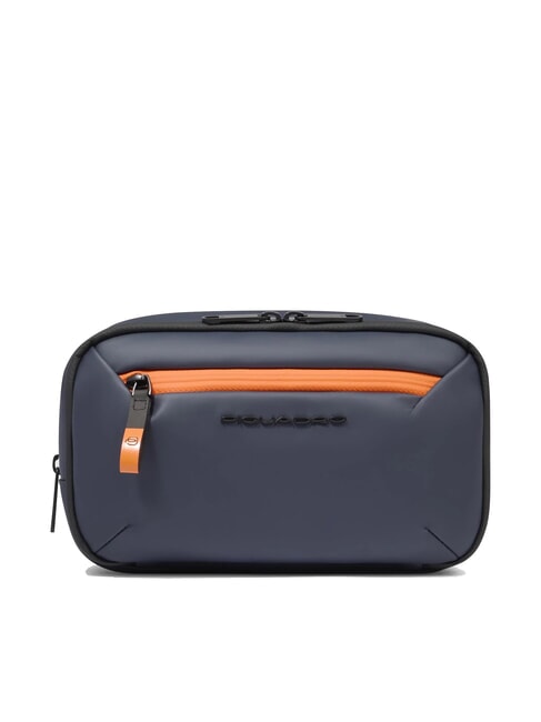 PIQUADRO CORNER SPECIALE GOMMATO Beauty case idrorepellente blu - Beauty Case