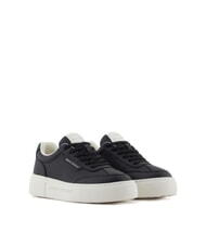 ARMANI EXCHANGE KURT MINI-TUMBLED Sneakers con suola alta - Scarpe Donna