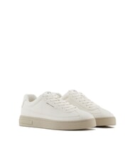 ARMANI EXCHANGE LONDON MINI-TUMBLED Sneakers off white - Scarpe Uomo - 1