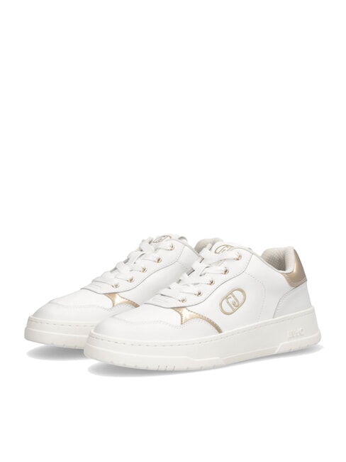 LIUJO ME 03 Sneakers in pelle con logo white - Scarpe Donna