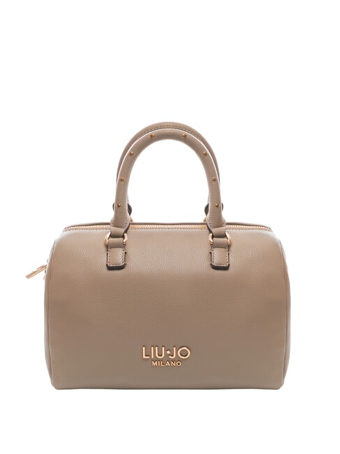 LIUJO EVRIM Borsa a bauletto con borchiette desert taupe - Borse Donna