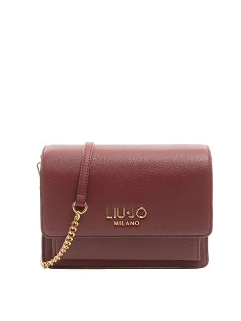 LIUJO CALIWEN Borsa piccola a tracolla con flap red wine - Borse Donna