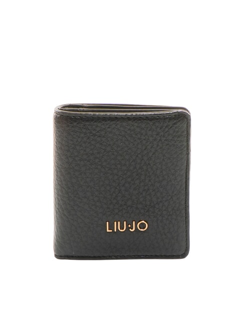 LIUJO CALIWEN Portafoglio bifold piccolo NERO - Portafogli Donna