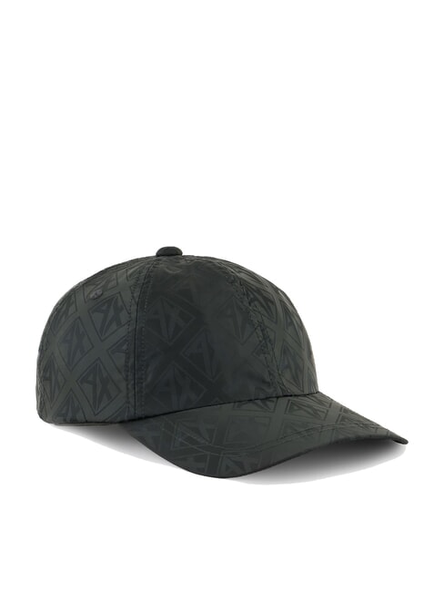 ARMANI EXCHANGE BASEBALL HAT Cappellino in tessuto satinato jet set - Cappelli
