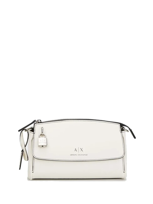 ARMANI EXCHANGE JANE Borsa a tracolla con lucchetto journal/black - Borse Donna