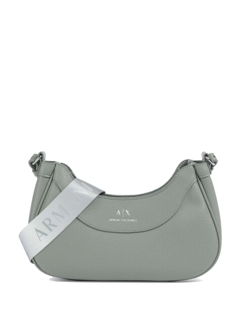 ARMANI EXCHANGE SMALL HOBO Borsa a tracolla sage - Borse Donna