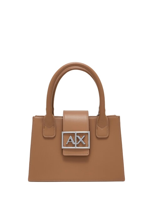 ARMANI EXCHANGE JODIE Borsa a cartelletta mini camel rose - Borse Donna