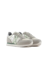 ARMANI EXCHANGE RIO Sneakers grey+d.frosty green - Scarpe Donna - 1