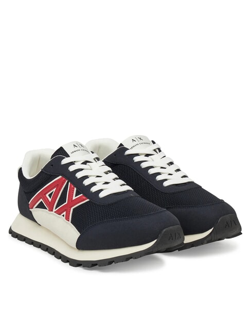 ARMANI EXCHANGE A|X Sneakers deep navy+cardinal - Scarpe Uomo