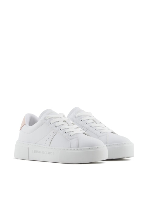 ARMANI EXCHANGE A|X Sneakers op.white+light rose - Scarpe Donna