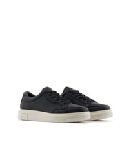 ARMANI EXCHANGE A|X Sneakers basic con impunture Nero/nero - Scarpe Uomo - 1