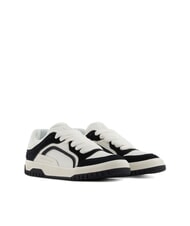 ARMANI EXCHANGE A|X Sneakers over con inserti a contrasto off white+black - Scarpe Uomo - 1
