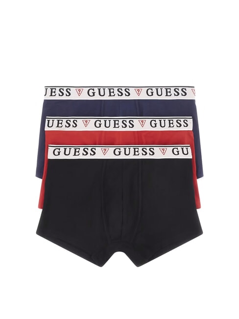 GUESS BRIAN HERO 3 paia di boxer black blue combo - Slip Uomo