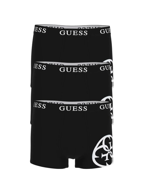 GUESS PLACED LOGO 3 paia di boxer jetbla - Slip Uomo