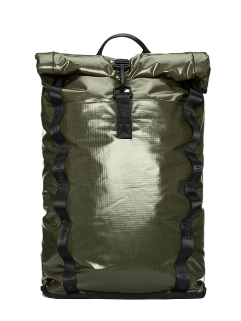 RAINS SIBU ROLLTOP  Zaino impermeabile porta PC 13" marsh - Zaini da lavoro porta PC