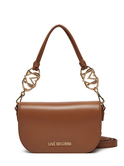 LOVE MOSCHINO JEWEL Borsa a spalla con tracolla cammello - Borse Donna
