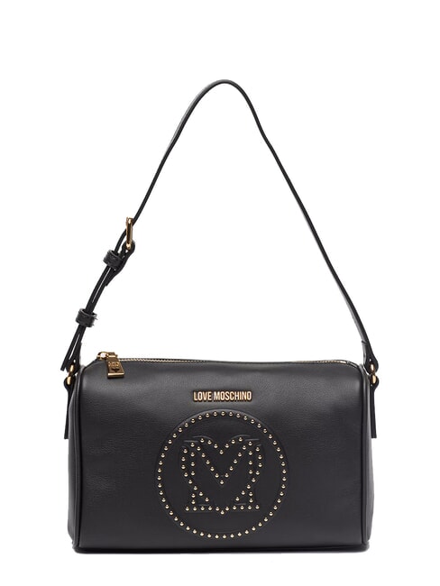 LOVE MOSCHINO LITTLE STUDS Borsa a spalla con borchiette Nero - Borse Donna