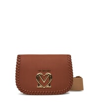 LOVE MOSCHINO BRAIDED Borsa a tracolla con flap - Borse Donna
