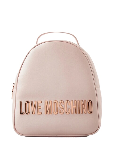 LOVE MOSCHINO LOGO LETTERING Zainetto powder - Borse Donna