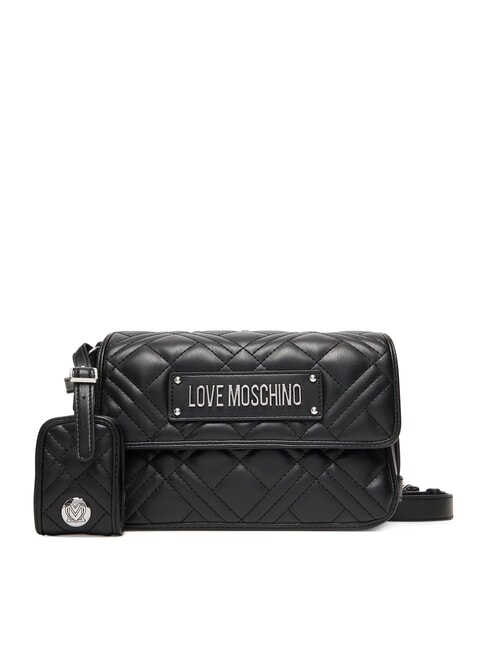 LOVE MOSCHINO QUILTED S Mini Bag a tracolla Nero/nero - Borse Donna