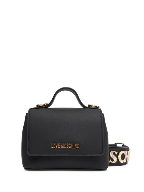 LOVE MOSCHINO SPARKLE Borsa mini con applicazioni gioiello Nero - Borse Donna