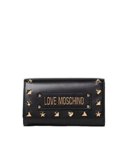 LOVE MOSCHINO AURA Portafoglio grande con borchiette - Portafogli Donna
