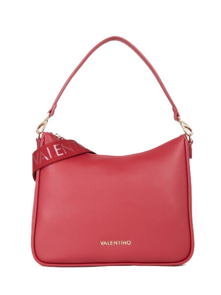 MARIO VALENTINO NEVER Borsa a spalla con tracolla rosso scuro - Borse Donna