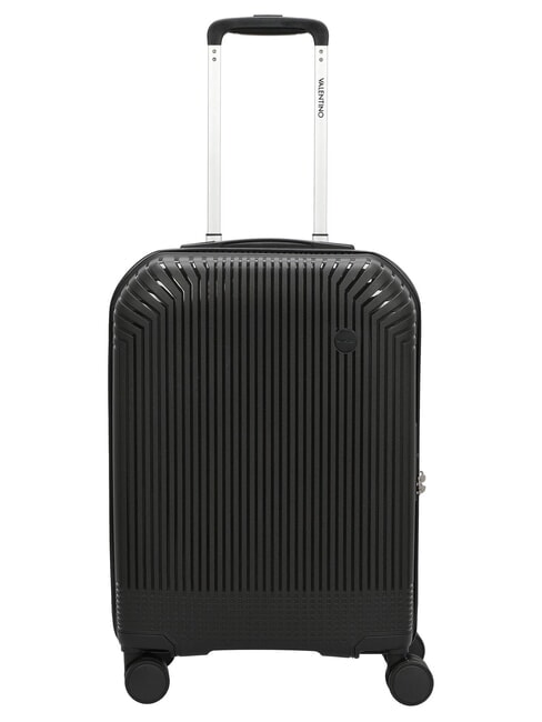 MARIO VALENTINO WOOD Trolley bagaglio a mano nero - Bagagli a mano