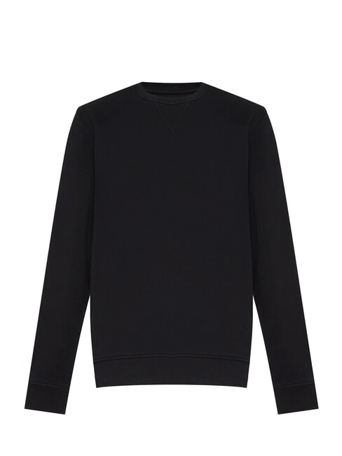 GUESS EMBRO ON SLEEVE  Felpa in misto cotone jetbla - Felpe Uomo