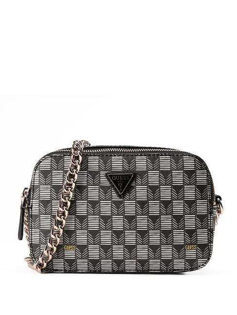 GUESS G WAVE 2 Mini Bag a tracolla black logo - Borse Donna