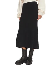 CALVIN KLEIN CK Gonna midi scampanata a coste - Gonne Donna