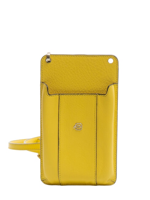PIQUADRO CIRCLE Porta smartphone in pelle Giallo - Porta tablet & Organizer