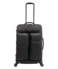 PIQUADRO X19 Trolley medio con tasche Nero - Trolley Semirigidi - 1