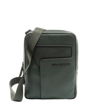PIQUADRO W119 Borsello porta iPad, in pelle VERDE - Tracolle Uomo - 1