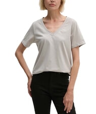 CALVIN KLEIN CK T-shirt a maniche corte scollo a V - T-shirt e Top Donna