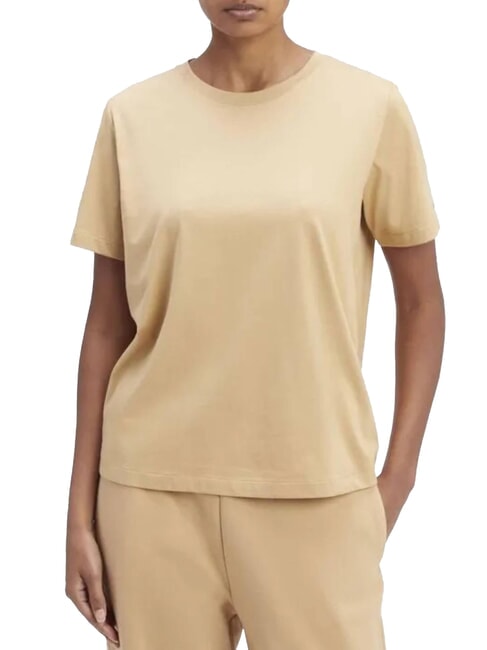 CALVIN KLEIN CK T-shirt girocollo a maniche corte iced coffee - T-shirt e Top Donna