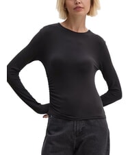 CALVIN KLEIN CK JEANS T-shirt girocollo a maniche lunghe - T-shirt e Top Donna