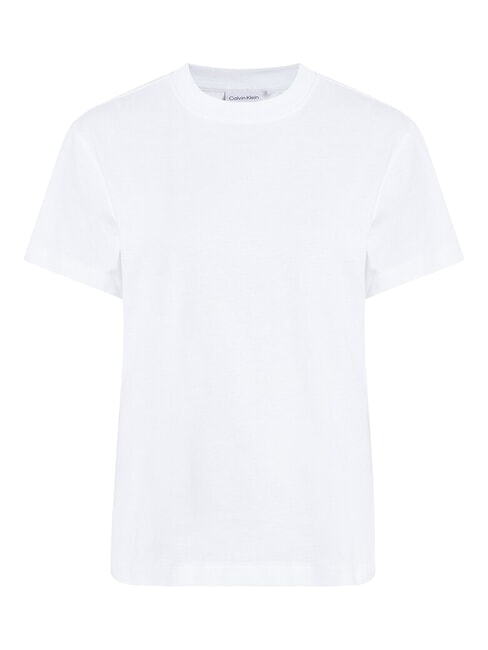 CALVIN KLEIN CK T-shirt manica corta cut-out schiena bright white - T-shirt e Top Donna