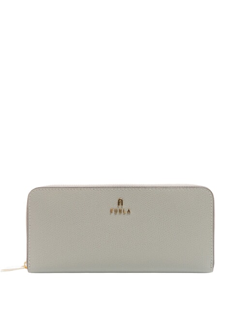 FURLA CAMELIA Portafoglio in pelle e zip around cenere+cirro int. - Tracolle Uomo
