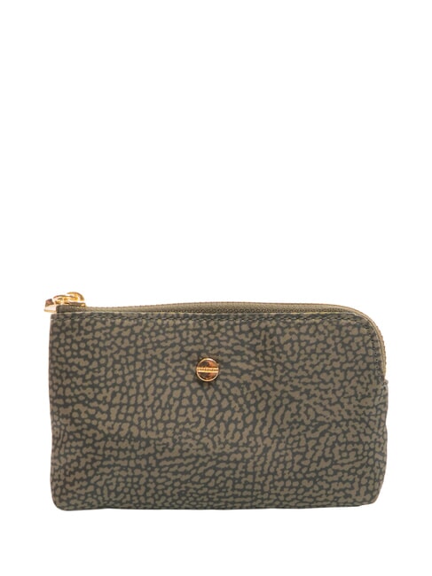 BORBONESE CLASSICA Astuccio portamonete con portachiavi alloro - Portachiavi