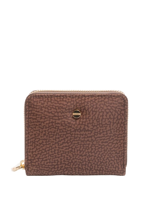 BORBONESE CLASSICA  Portafoglio medio zip around  noisette - Borsoni